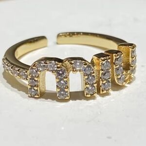 SPARKLE LOGO RING